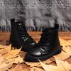Новые Детские Британские Ботинки Doc Martens из Кожи для Малышей, Ботильоны для Девочек