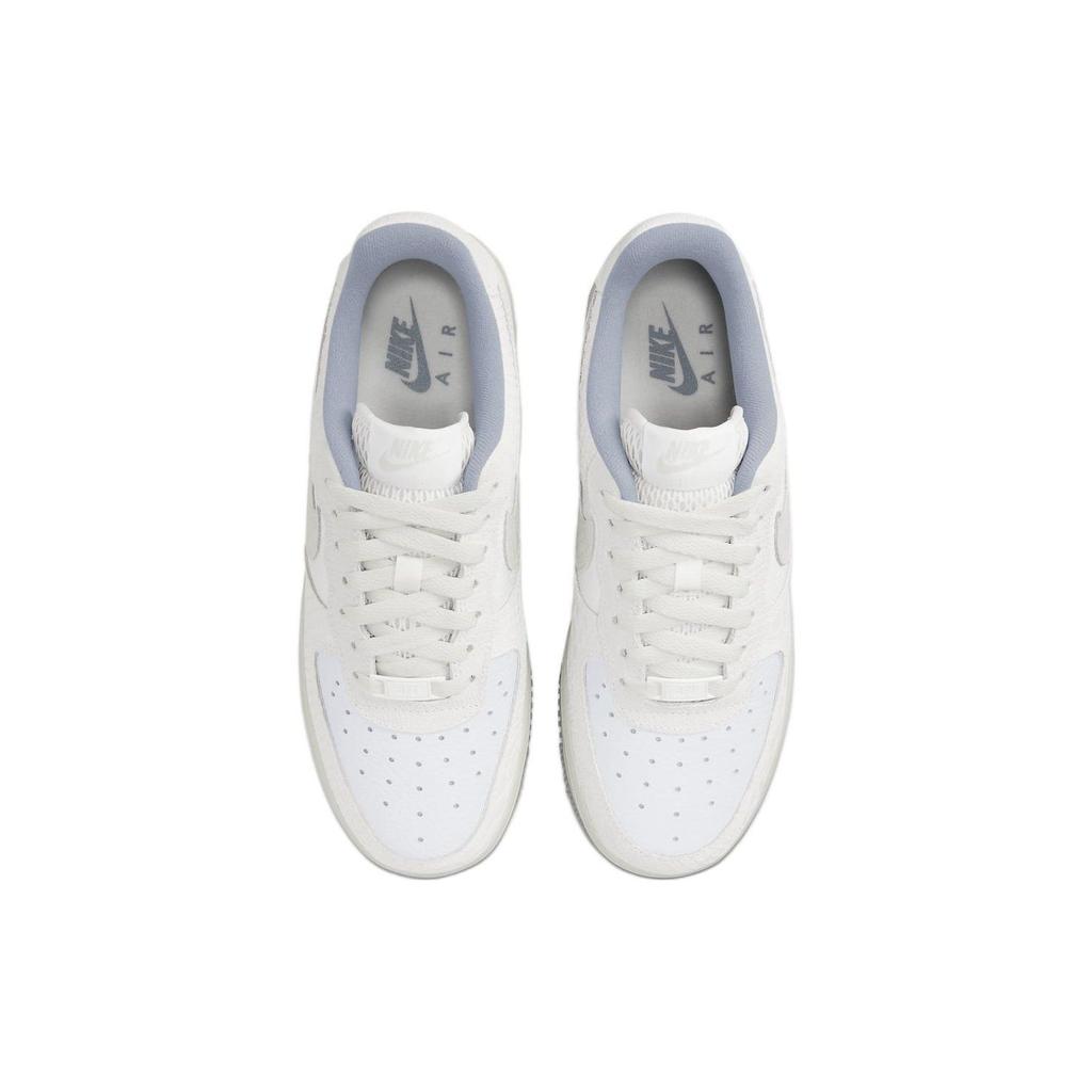 Nike Air Force 1 07 White Python Женские кроссовки Summit-White Sail Wolf-Grey DX2678-100