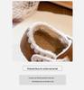 Корейский стиль Ретро Birkenstock Мягкая подошва Кожаная обувь для девочек - Зимняя версия 2025