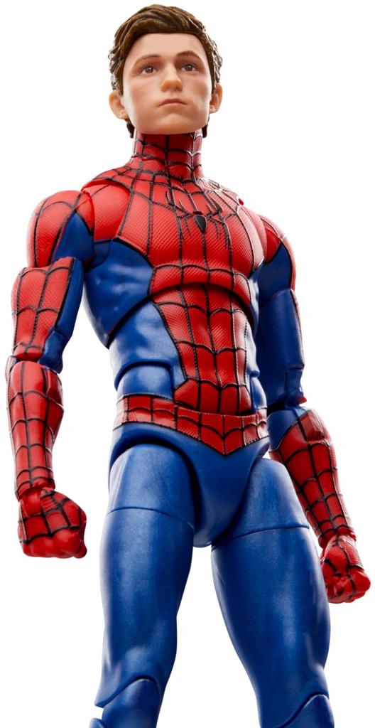 Hasbro No Way Home Marvel Legends 6 Inch Action Figure New Red Blue Suit 2024 Movie MCU Legends ML NWH Tom Holland Spider-Man & Spider-Man [Item]