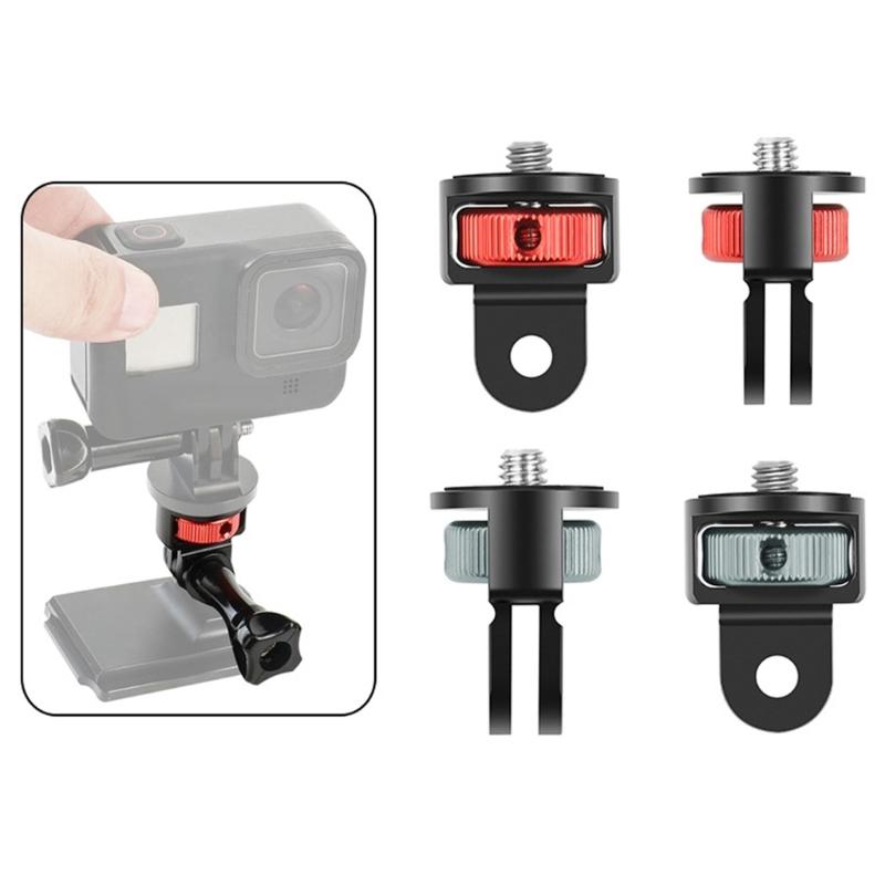 Quick Release Action Camera Adapters Screw Anti Shock Aluminum Alloy Frame Seamless for Action5 Multiple Devices