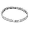 Titanium Steel Magnetic Therapy Bracelet Pain Relief Stylish Magnet Bracelet for Women 0.8cm