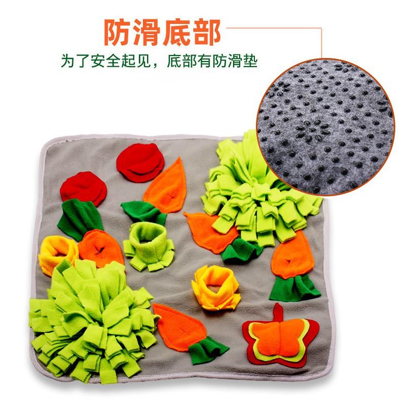 Interactive Foraging Mat Small Pets - Chew Toy Pad Guinea Pigs Hamsters Rabbits Chinchillas Slow Feeding Enrichment