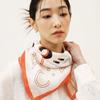ONSZ 3D logo silk scarf