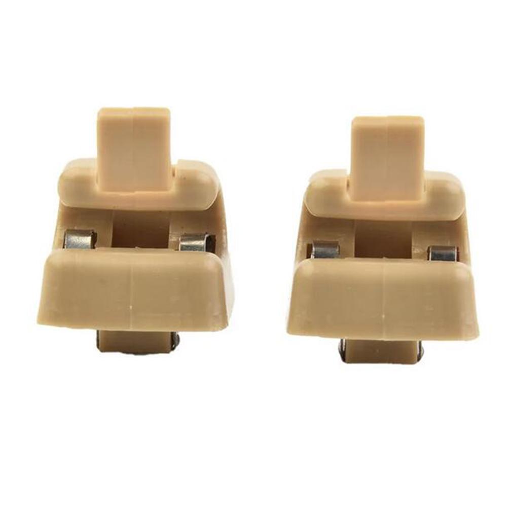 2 Pcs Car Sun Visor Clips Holders 12681000127101 Replacement For Mercedes Benz