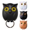 Держатель для ключей в виде совы, магнитные крючки для ключей Wink, грузоподъемность 5,5 фунтов, простая установка, мини-держатель для ключей в виде совы, настенное украшение