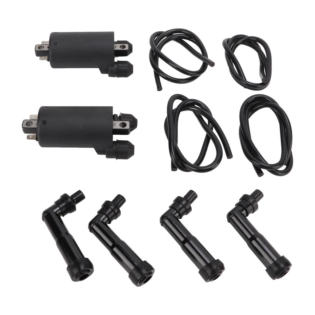 Ignition Coil Caps 30500‑422‑003 Motorcycle Accessories with Wire Replacement for CB650 CB650C CB650SC GL1100 GL1200
