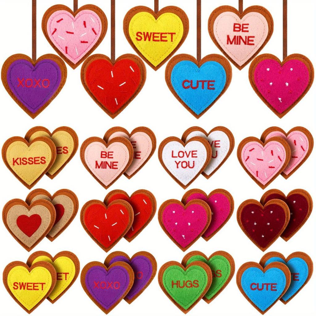 Fashion Love Patch Sticker Computer Embroidery Label Sweet Love Embroidery Cloth Sticker Lanyard Love Clothes Decoration