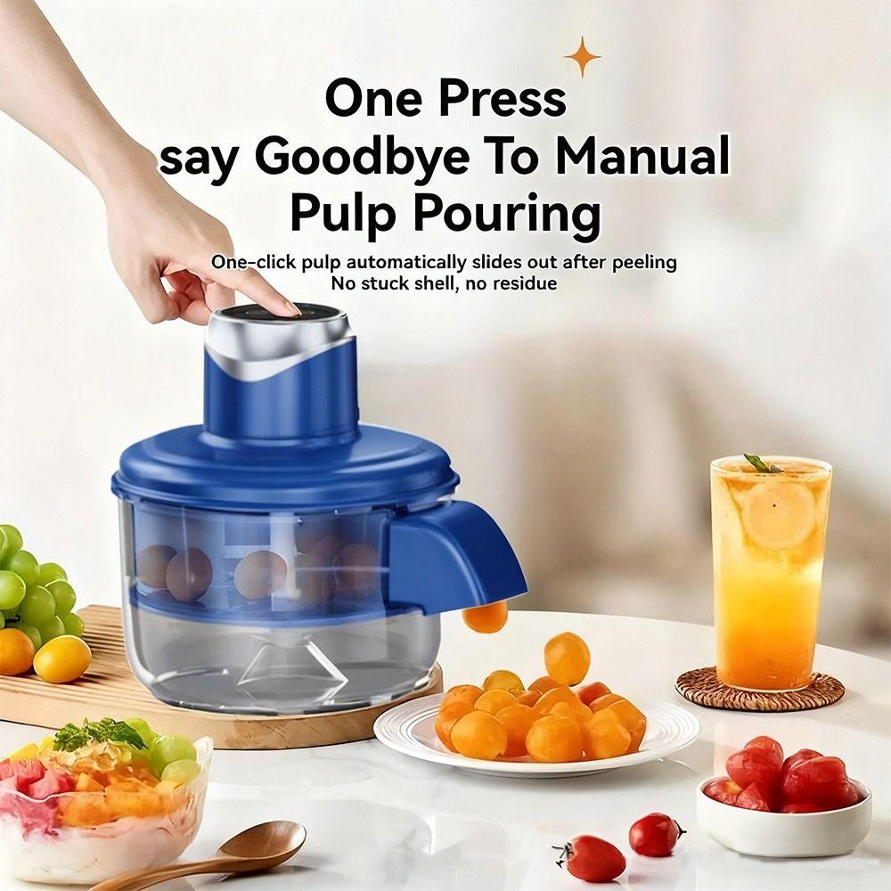 Wireless Automatic Fruit Peeler Machine Skin Remover for Berries Fruits Fruit Peeler Tool