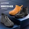 New Rain Shoes Men's Fashion Non-slip Short Rain Boots New Takeaway Rider Outdoor Construction Site Fishing Water Shoes