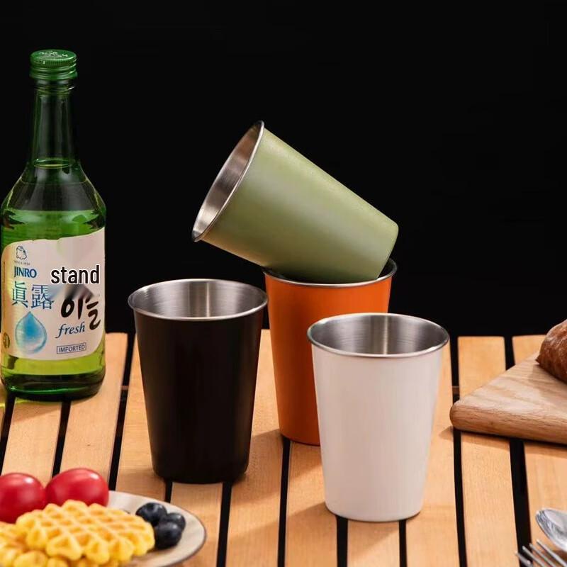 Lufenglai 304 Stainless Steel Camping & Cold Drink Cup