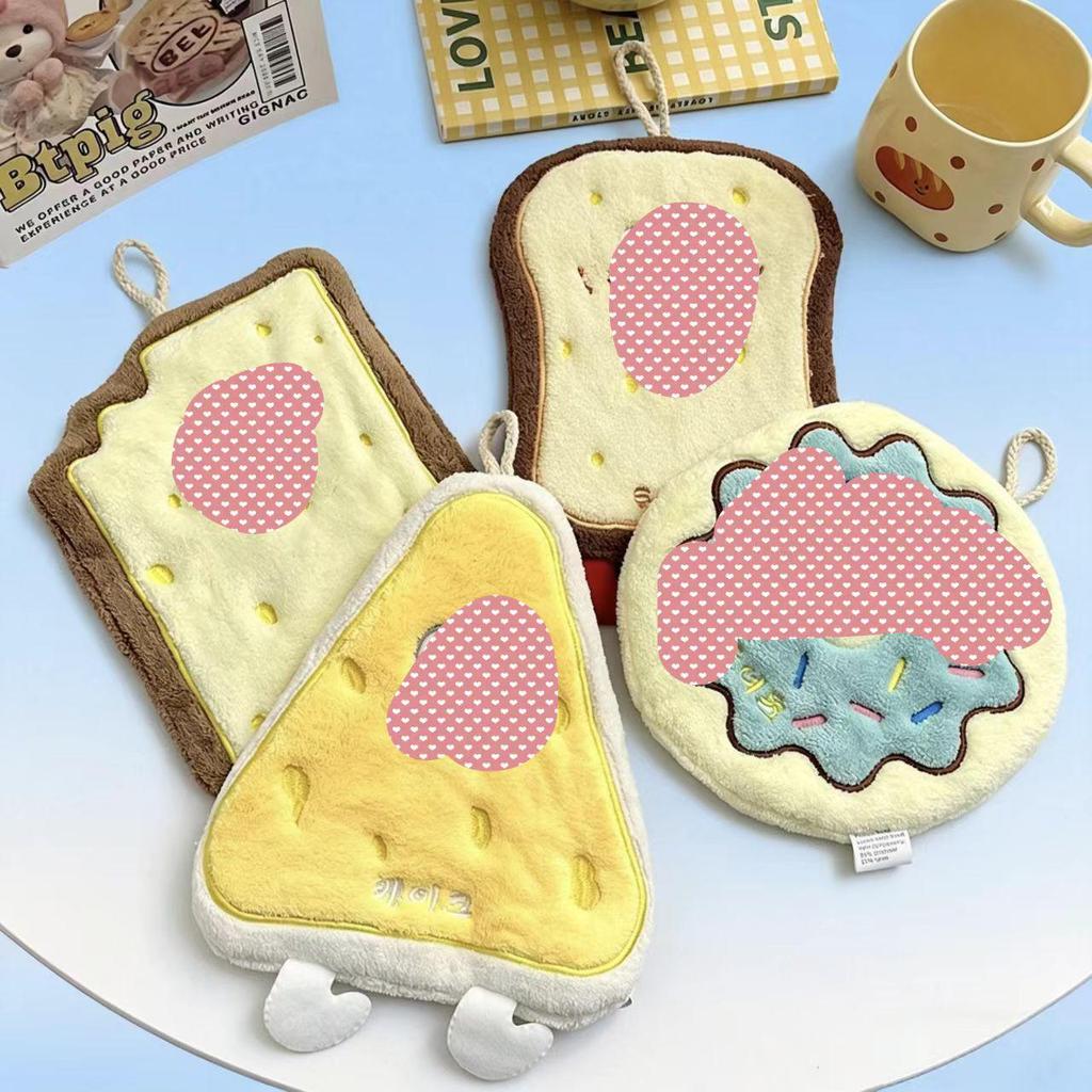 Полотенце для рук из кораллового флиса «Гусь» - Впитывающее и милое для детской ванной или кухни