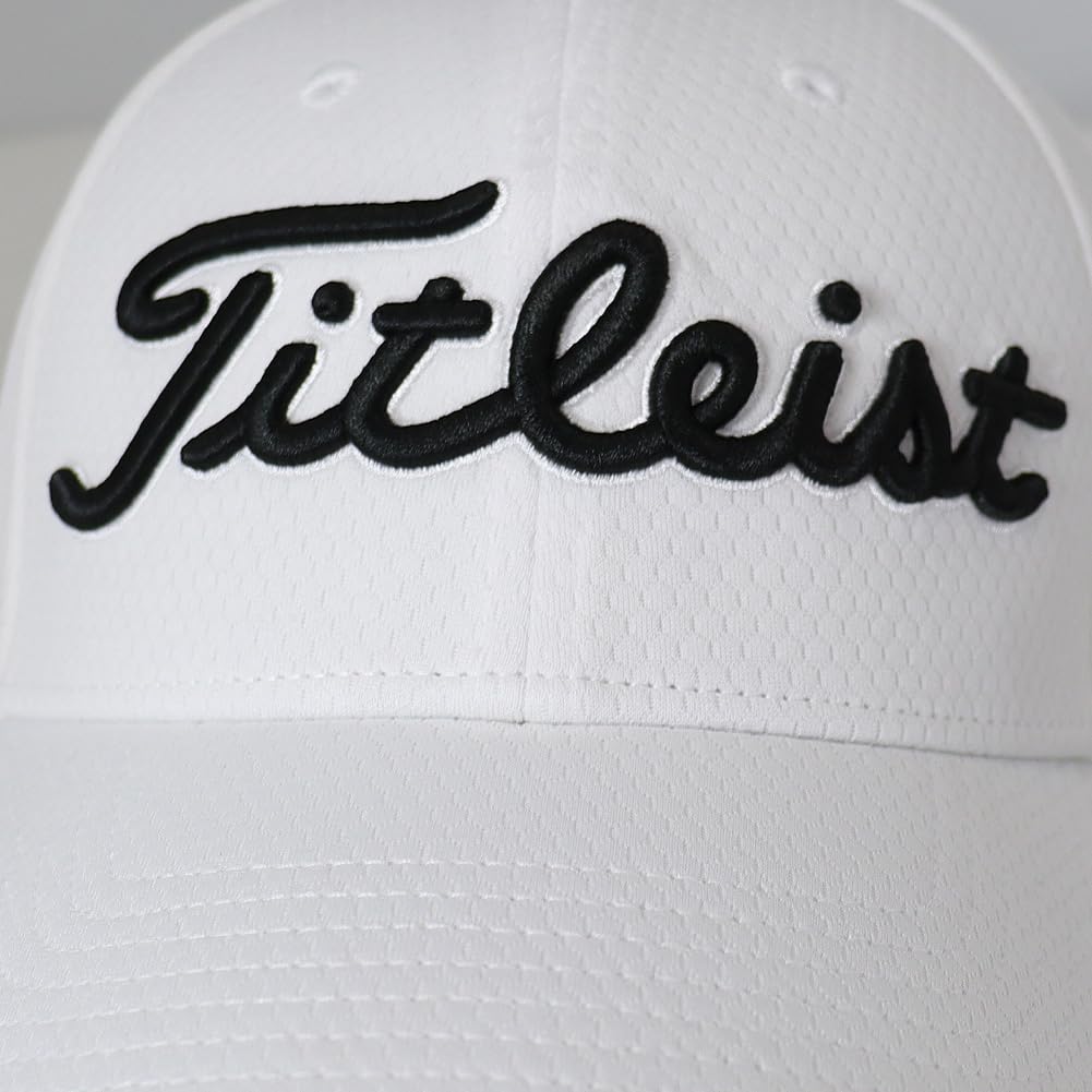 [Titleist] Мужская кепка для гольфа Tour Elite Cap TH23FTEL (10) Белый x Черный Один размер [Параллельный импорт]