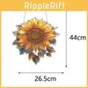 Colorful Acrylic Sunflower Window Hanger Suitable For Daily Home Decoration