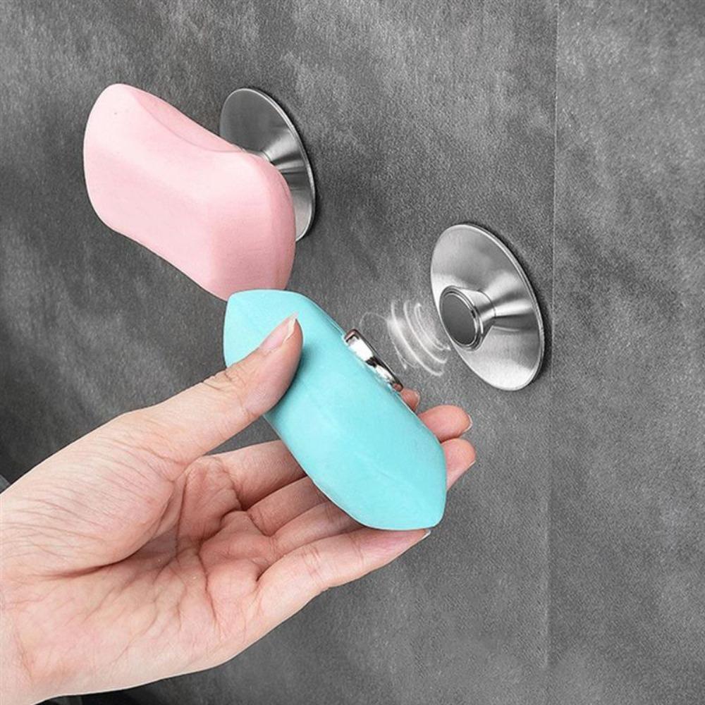 Полезные настенные магнитные мыльницы без проколов, мыльницы, полки для ванной комнаты, мыльница