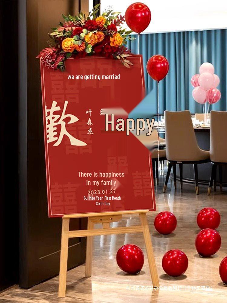 Китайский свадебный приветственный знак и указатель для украшения банкетов