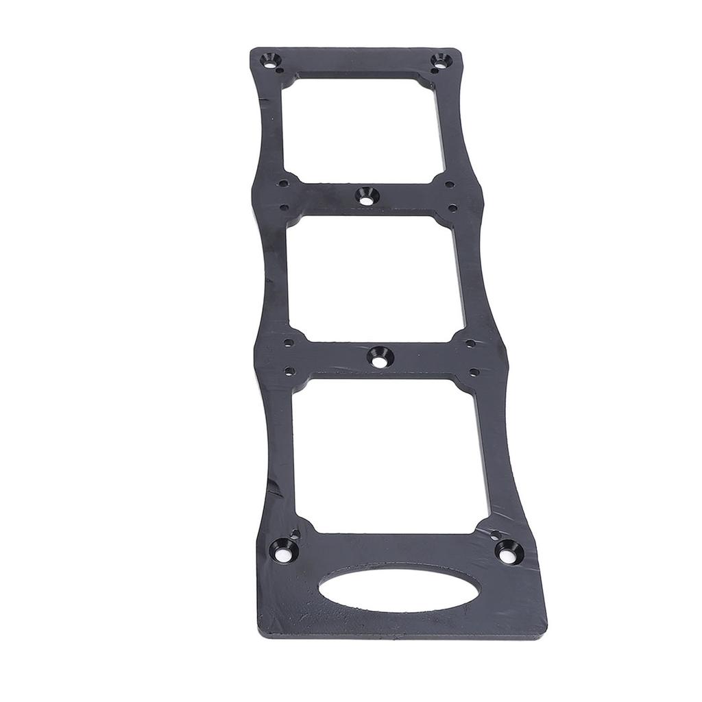 Шаблон для монтажной коробки типа 86 из углеродистой стали, устойчивый к ржавчине, с 3 отверстиями для розеток, устройство для вырезания отверстий