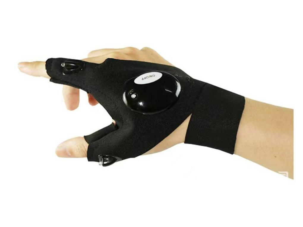 Светодиодные перчатки для рыбалки - Светящаяся лампа на палец для ночной рыбалки и ремонта