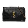 [Б/У] Ysl Kate Золотой Логотип Цепочка Кожа с тиснением под крокодила Сумка через плечо Средний размер - Очень хорошее состояние #ULKQ5X