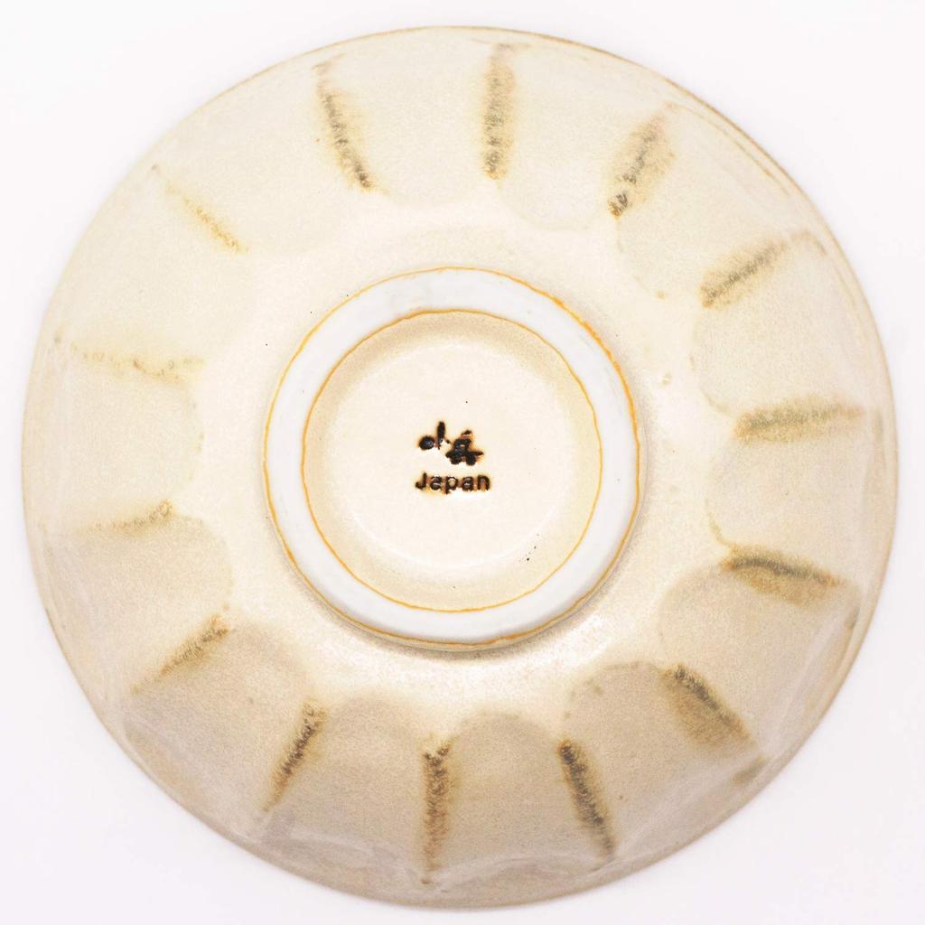 Миска для риса Mino Ware Kaneko Kobei, белая, Nerinaka, диаметр примерно 16 x высота, можно мыть в микроволновой печи, сделано в Японии, "Rinka", 8,5 см, 555-0024