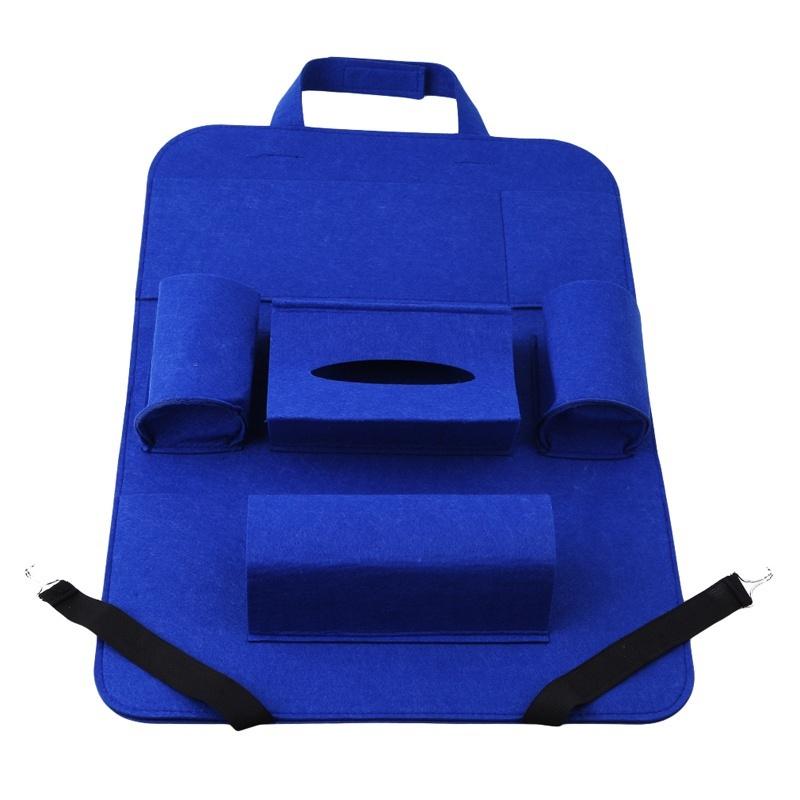 Сумка для хранения спинки автомобильного сиденья Многофункциональная фетровая сумка для хранения