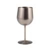Dulton Wine Glass Stainless Steel Matte Gunmetal Expressive Wine Glass That Is Not Bound by Time or Place Height 180mm 350ml 74mm Capacity M-0519MGU