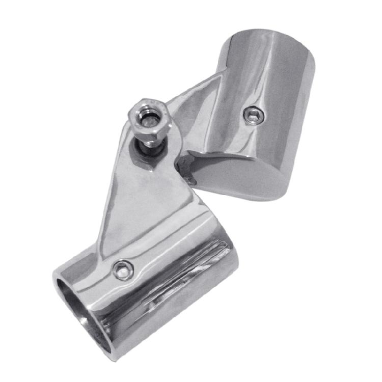 Stainless Steel Rotating Joint Coupling Connector Fitting Adapter for Boat Marine Tubing Canopies Yacht Tubing Fittings