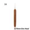 Handle One/Doube/Triple Head for Making Dreadlock Braid Maintenance Knitting Hooks Crochet Needle