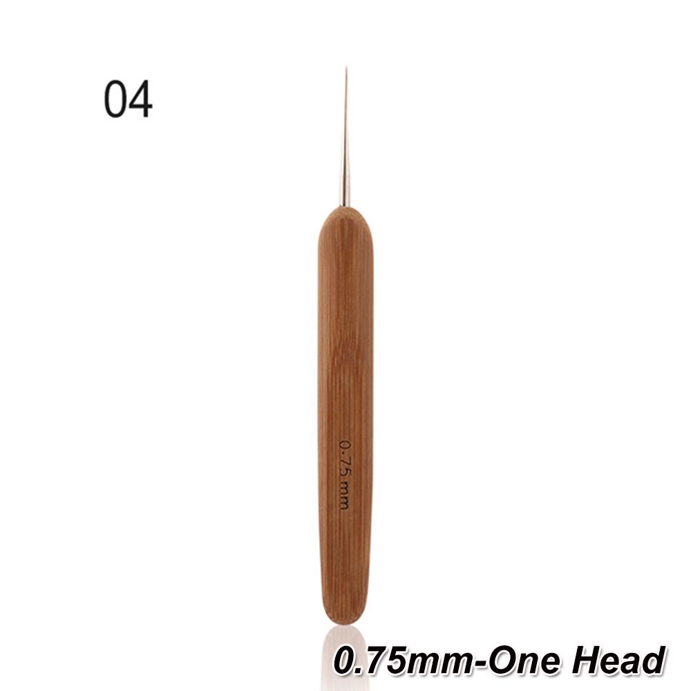Handle One/Doube/Triple Head for Making Dreadlock Braid Maintenance Knitting Hooks Crochet Needle