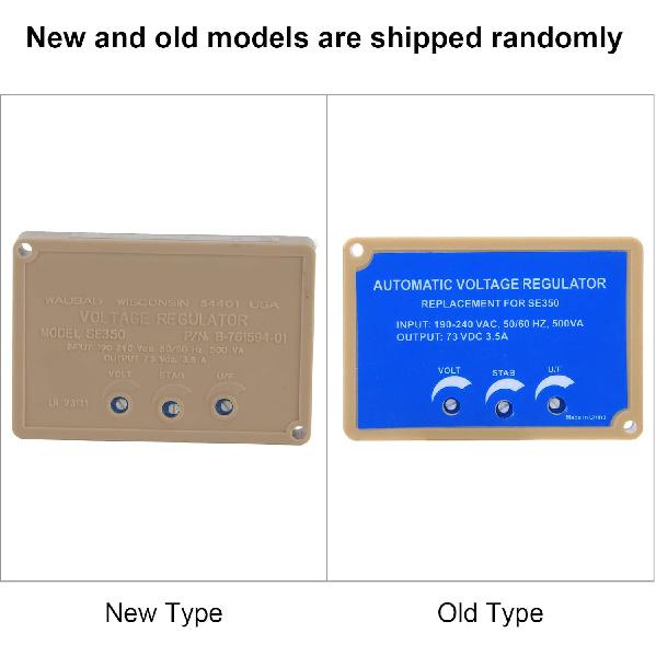 Avr Se350 Automatic Voltage Regulator, 190-240vac Generator Voltage Regulator, High Accuracy Generator for Generator Accessories