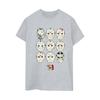 Friday The 13th Womens/Ladies Jason Masks Cotton Boyfriend T-Shirt