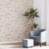3D Wallpaper Stone Look Grey Beige 10x0.53 M Non-woven