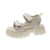 Fashion 2024 Summer Women Sandals Casual Shoes Thick-Soled Hook-loop Sandalias Open Toe Beach Shoes for Women New Zapatos Mujer J687