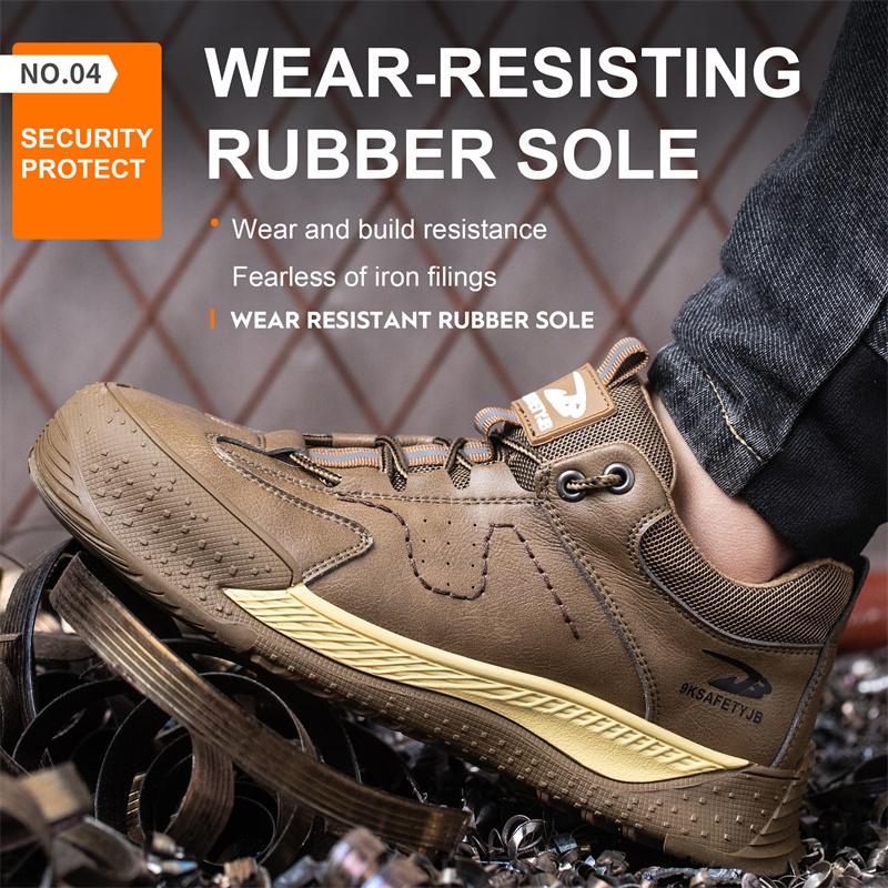Мужская обувь по страхованию труда, противоударная, противопрокольная, изолированная обувь 6 кВ, износостойкая дышащая рабочая обувь для сварки
