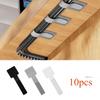 10pcs Reusable Cable Ties Fastening Wire Organizer Cord Rope Holder Self Adhesive Adjustable Cord Organizer Straps Desk Management