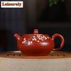 230 мл Винтажный Исинский фиолетовый глиняный чайник ручной работы горшок из сливы сырой руды Dahongpao глиняный чайник с заварником чайный набор Zisha подарок