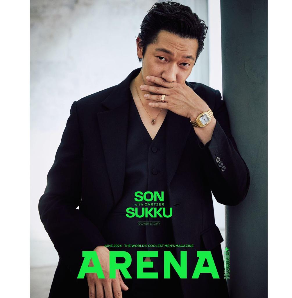2024.6 Обложка ARENA HOMME+ SON SUKKU