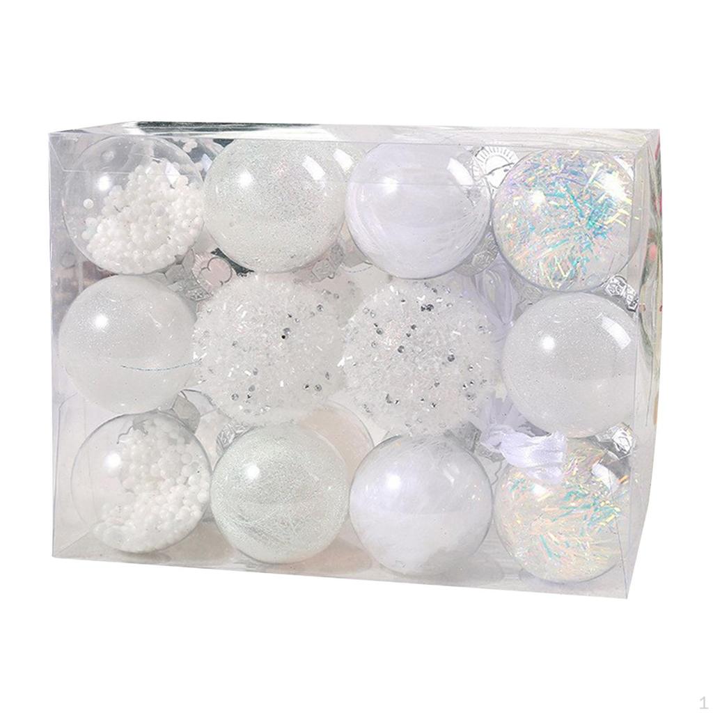 24 шт. Рождественские шары украшения поделки DIY подвесные шары безделушки