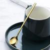 XC Light Stainless Steel Creative European Long Spoon Set of 6, 1 Piece, Gold, Korean Popular Tableware