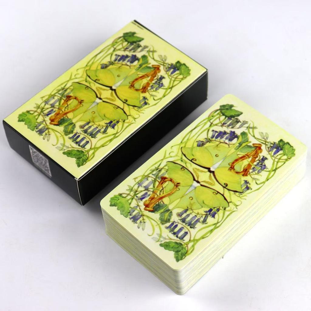 Викторианское Таро Фей, Викторианское общество фей с этой прекрасно иллюстрированной колодой из 78 карт на основе RWS 10,3*6 см