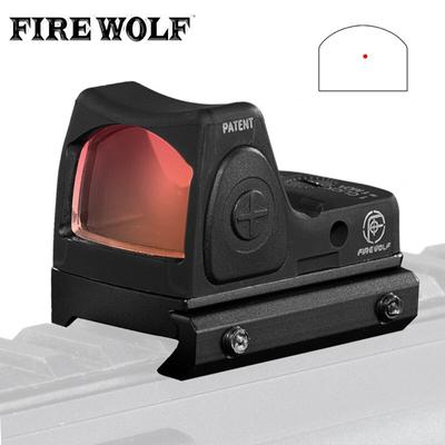 Нейлоновый мини RMR Red Dot 20 мм коллиматорный прицел Glock / винтовочный коллиматорный прицел подходит для 20 мм направляющей для страйкбола / охотничьей винтовки