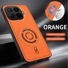 Чехол для Xiaomi 17T со встроенным магнитом, обложка из ПУ-кожи, противоударный, для Magsafe