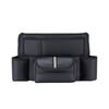 Leather Car Seat Middle Hanger Storage Bag Luxury Auto Handbag Holder Between Seats Tissue Water Cup Pockets Stowing
