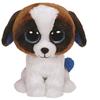 Peluche TY Duke Le Chien - 14 Cm - Marron Et Blanc - Pour Enfant À Partir De 3 Ans