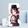 Kaguya Sama Shinomiya Мягкий чехол для Xiaomi Poco F7 Ultra X7 X6 X5 Pro M7 Чехол для телефона Redmi 15 15C 13 13C 12 12C 10 10C Печать Она