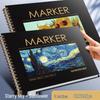 Книга для рисования с маркерами-реверсивными чернилами