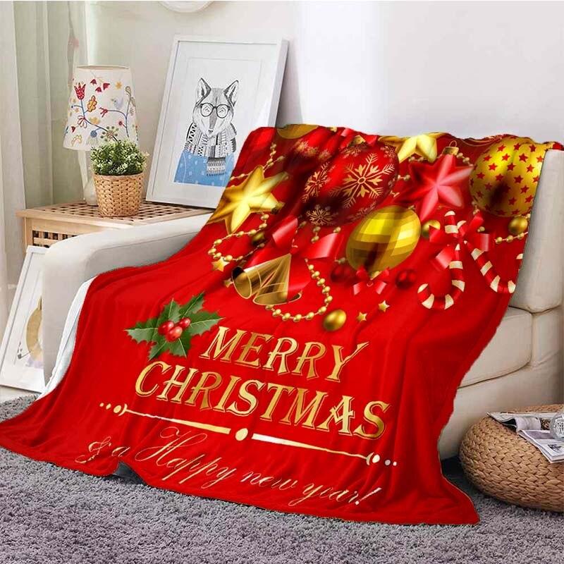 Одеяло с Рождеством, одеяла с Санта-Клаусом, одеяло со снеговиком, одеяло для сна и путешествий, Рождественский декор