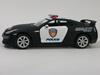 KiNSMART 2009 Nissan R35 Police Edition Scale Metal Model Toy Car with Action GT-R 5-inch 136 Die-Cast Pull-Back