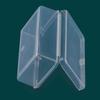 Plastic Transparent Storage Box Square Small Items Case Packing Boxes Jewelry Beads Container Sundries Organizer