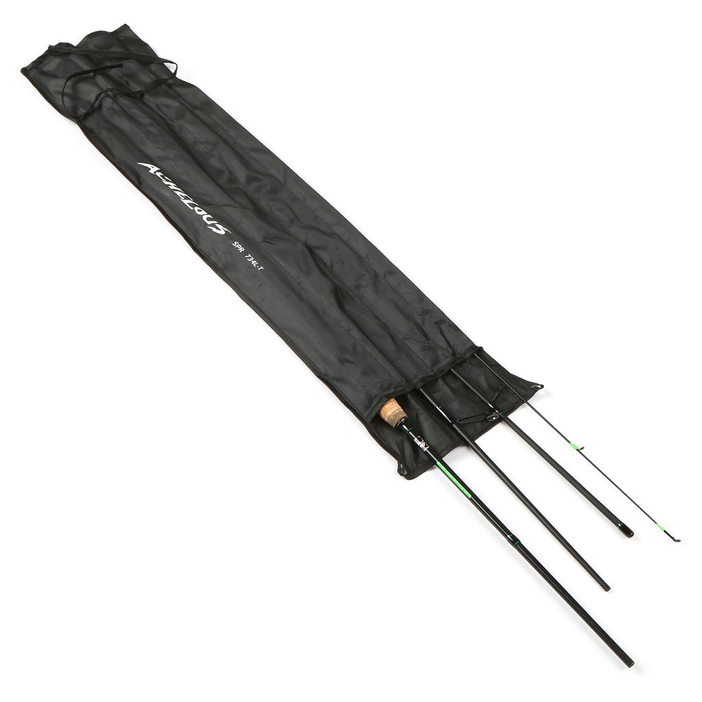 Portable Travel Spinning Fishing Rod Lightweight Carbon Fiber 4 Pieces Fishing Pole